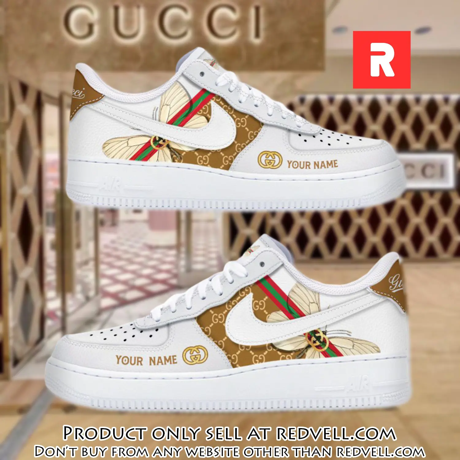Personalized gucci luxury air force 1 sneakers limited af1 shoes oaf1013 rv3445422